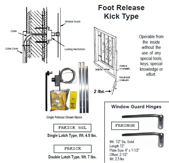 Foot Release Kick Type
