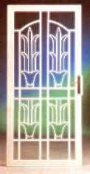 picture of Custom steel ornamental iron security storm doors