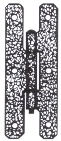 Decorative &nbsp;H&nbsp; Hinge