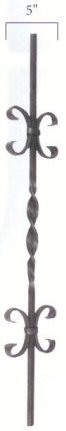Twisted Grooved Balusters