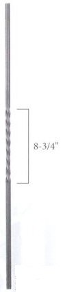 Twisted Grooved Balusters