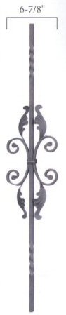 Twisted Grooved Balusters