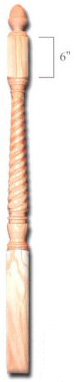 Newels and Balusters S-4442-TW