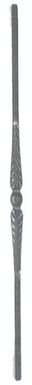 Wrought Iron Balusters 6105-36-1-8
