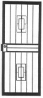 Econo Priced Custom  1523rder Security Storm Doors