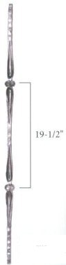 Hammered Balusters